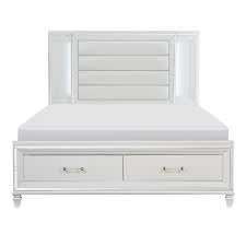 Elegant Tamsin King Bed Frame In White (Queen/Suite Available)