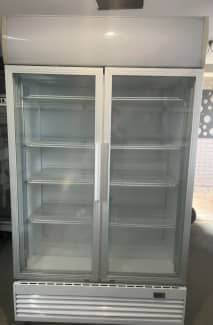 gumtree glass door fridge