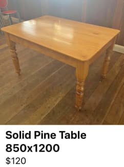 pine dining table gumtree