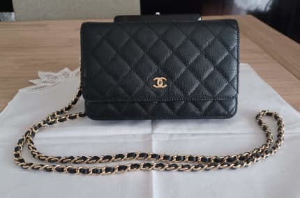 CHANEL  Bags  Brand New Never Used Chanel Mini Flap Square With Gold Ball  Pearl Crush  Poshmark