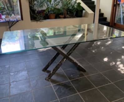 used marble top dining table