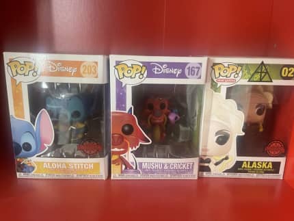 Disney Lilo & Stitch POP! Movies Stitch assis Vinyl Figurine 10cm N°1045