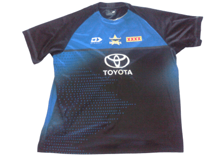 NRL North Queensland Cowboys Rugby League Jersey Men's size approx XL