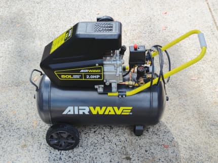 Ryobi airwave 50l 2.0 hp air compressor discount review