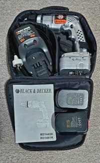 BLACK & DECKER RD1440 85TH ANNIVERSARY DRILL & KIT