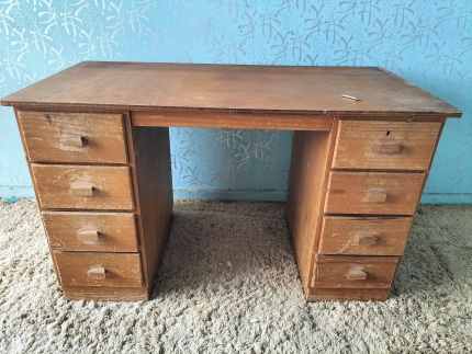 used wood desk for sale