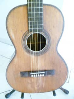 second hand parlour guitar