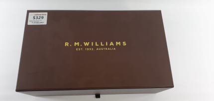 RM WILLIAMS CHINCHILLA Dark Teal Burnished Boots AU 9 NEW IN BOX $529.00 -  PicClick AU