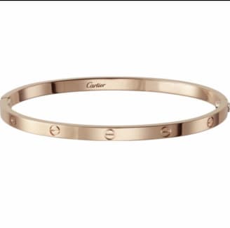 cartier bracelet resale