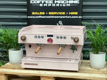 LA MARZOCCO LINEA CLASSIC 2 GROUP ESPRESSO COFFEE MACHINE PINK GIN  COMMERCIAL