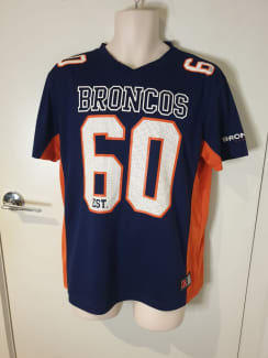 NFL Team Apparel Denver Broncos 100 % COTTON Jersey Size XL HORSE LOGO