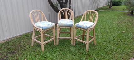 Cane discount chairs gumtree