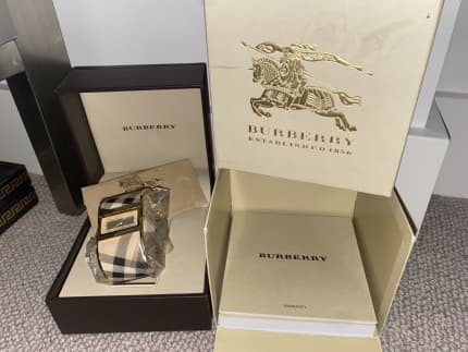 Burberry Bu9754 The City Rose Gold-tone Unisex Watch