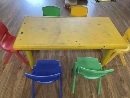 kids table and chairs in Perth Region WA Baby Children Gumtree Australia Free Local Classifieds