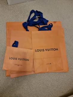 Jual paperbag louis vuitton medium authentic / paper bag louis