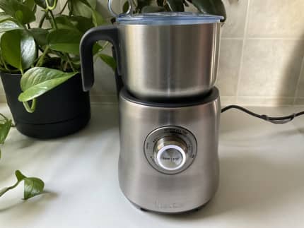 Breville Milk Cafe Milk Frother BMF600XL - Silver - Excellent Working  Condition