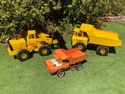 Vintage tonka dump truck hot sale value