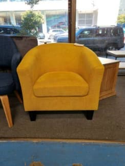 yellow tub chairs for sale