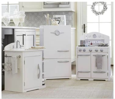 pottery barn play kitchen used