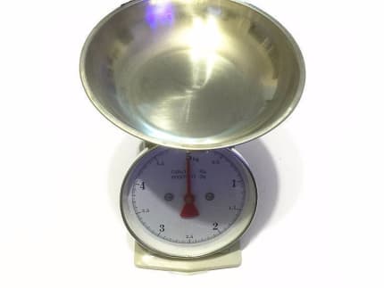 Aquaweigh Mechanical Kitchen Scales, 2.6 L Bowl, 4kg Capacity