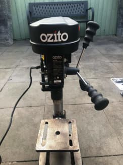 DRILL PRESS OZITO 350W 5 SPEED WITH BRAND NEW VICE CLAMP AND EXTRAS!
