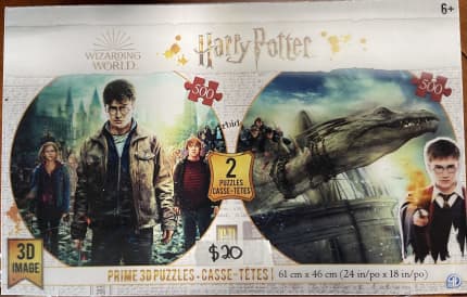 Gringott's Dragon, Harry Potter, 500 Piece *Lenticular 3D Effect