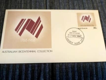 australian bicentennial stamp collection Antiques Art