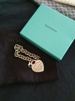 Tiffany & Co. 925 Silver 1837 Padlock Rolo Large Chain Link 16