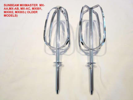 SUNBEAM MIXMASTER OLDER Models New Beater Set Mx-Aa, Mx-Ab, Mx-Ac.multi Fit  $59.00 - PicClick AU