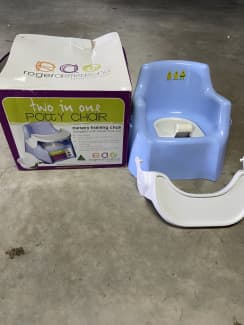 roger armstrong potty chair with tray