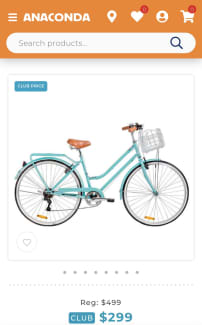 Ladies cruiser best sale bike anaconda