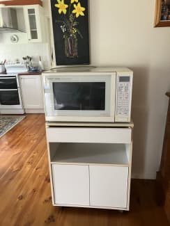 sharp carousel microwave under cabinet