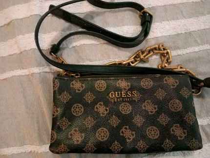 Guess Turin Tri Compartment Satchel