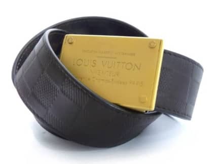 Men's Louis Vuitton Neo Inventeur Reversible Monogram Canvas and Leather  Belt