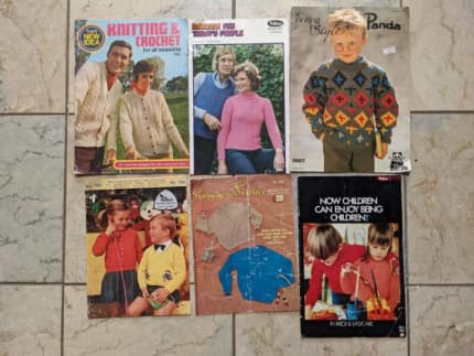 Lot Of 55 Vintage Knitting Patterns Leaflets Books For Babies Children Kids  Knit