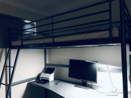 Ikea Loft Bed With Desk Beds, Ikea Metal Bunk Bed With Desk