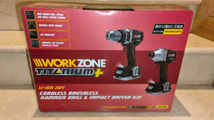 Workzone discount titanium drill