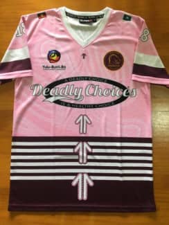 Original Broncos Rugby League Jersey as new condition Size OS, Tops, Gumtree Australia Albury Area - Glenroy