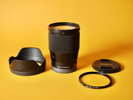 Sony FX30 Camera and Sigma 16mm F1.4 DC DN E Lens