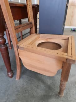 antique butler chair