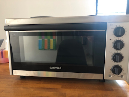 euromaid mc130t benchtop oven with cooktop