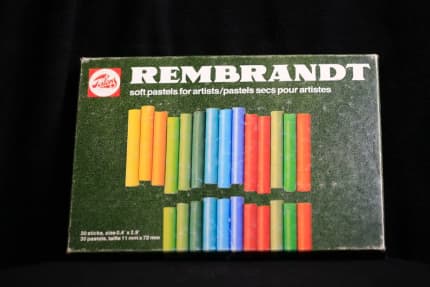 Vintage REMBRANDT SOFT PASTELS for Artists Talens 90 Count. 1/1 on