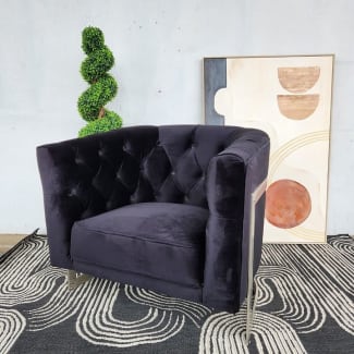 Gumtree discount velvet chair