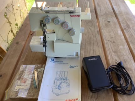 SINGER Merritt Lock Overlock Sewing Machine Serger 14U344B for sale online