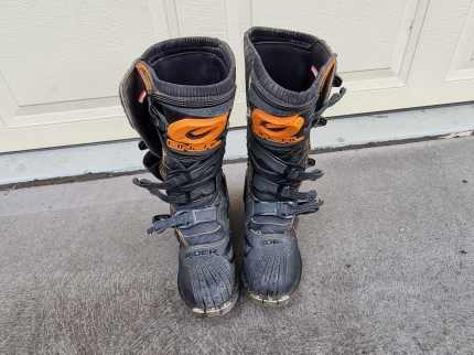 used motocross boots