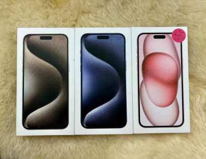 NEGOTIABLE BRAND NEW SEALED IPHONE 15 MOBILE PHONES AVAILABLE