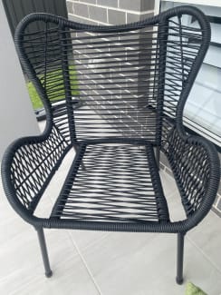 Mimosa wicker butterfly discount chair