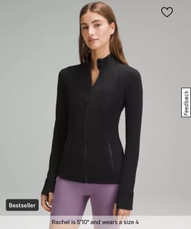 Lululemon Define Jacket 4, Black 