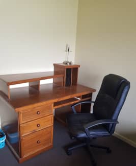 used computer desk and chair