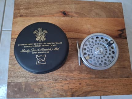 HARDY “GOLDEN PRINCE” #7/8 TROUT FLY REEL – Vintage Fishing Tackle